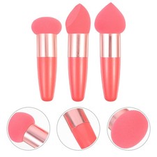 3 piezas bolígrafos de maquillaje de belleza bolígrafos de maquillaje en seco húmedo esponjas portátiles herramientas co