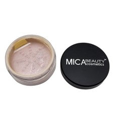 Polvo mineral suelto bronceador facial y corporal MicaBeauty FB6-ROSY PINK 9 gramos