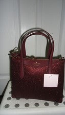 Bolso Bandolera Kate Spade Lola Joeley Shimmy Lola Deep Nova Brillo Para Mujer