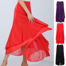 Dame Tanzkleid Latin Cha Cha Moderner Ballsaal Tango Walzer Rock