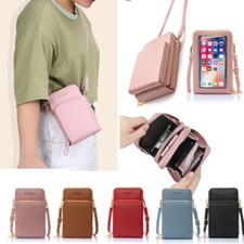Mujeres Niñas Teléfono Celular Bolso Cartera Pantalla Táctil Hombro Bandolera Bolsos Carteras