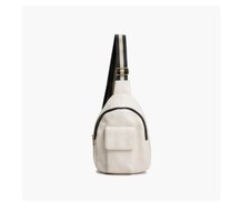 LIKE DREAMS Spence Bolsillo Frontal Multi Compartimento Mujer Bolso Bandolera en Blanco
