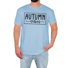 Camiseta Otoño Vibraciones Para Hombres Moda Otoño Moda Informal Tropical Ropa Regalo