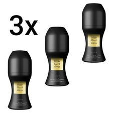 3x Desodorante Roll-on Perfumado Avon para Mujer, Pequeño Vestido Negro