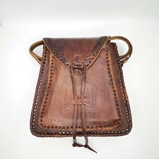 Bolso de cuero auténtico hecho a mano piel legítima de calidad de moda unisex