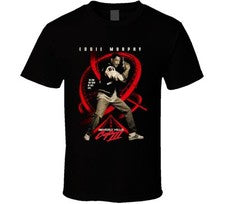 Camiseta Eddie Murphy Años 80 Beverly Hills Policía III Póster Divertida Fan de Películas