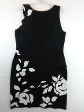 Vestido Doncaster Collection Para Mujer L Negro Blanco Sin Mangas Cambio Nuevas Etiquetas