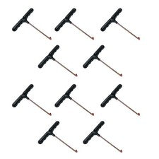 1X (Primeros de Cordones Portátiles en Forma de T Tiradores de Cordones Zapato Encaje9630