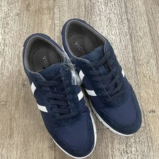 NUEVO EN CAJA Zapatillas Ortopédicas Vionic Para Hombres Frescas Ansel Nylon Con Cordones Azul Marino Cómodas Talla 7M