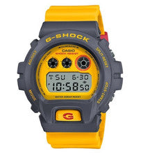 Casio G-SHOCK DW-6900Y-9 / Retro Amarillo Reloj Digital Resistente a los Golp...