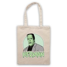 BOLSO DE MANO DIVERTIDO HERMAN MUNSTER THE MUNSTERS COMEDIA NO OFICIAL TV LIFE SHOPPER