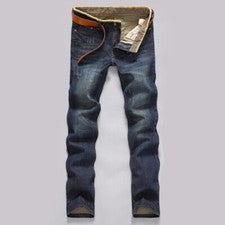 Pantalones de mezclilla ajustados informales para hombre calce ajustado pantalón cargo de combate cintura hasta 40"