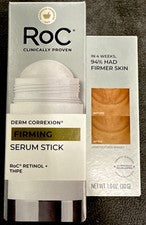 Barra reafirmante avanzada de retinol RoC Retinol+Derm Correxion 30 ml nueva en caja