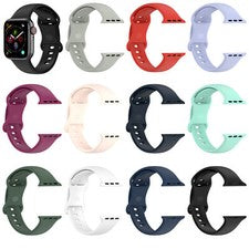 Correa de reloj pulsera TPU para reloj iWatch Series 6 SE 5 4 3 38/40 42/44mm