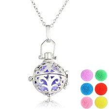 Collares difusores de aceites esenciales para joyería aromaterapia colgante de perfume