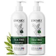 Juego de champú y acondicionador Edenika Tea Tree - Cuidado vigorizante y nutritivo del cabello
