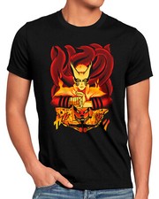 Baryon Moda Hombre Camiseta Ninja Manga Kakashi Hatake