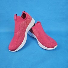 Zapatilla deportiva para mujer Avia rosa sin cordones de espuma viscoelástica ligera tejida elige la talla