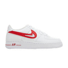 Talla 5M/6.5W - Nike Air Force 1 GS Blanco Rojo' (SIN CAJA) DR7970-100