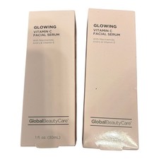 Lote de 2 Sueros Faciales Globales Beauty Care Vitamina C Brillantes Nuevos en Caja ENVÍO GRATUITO
