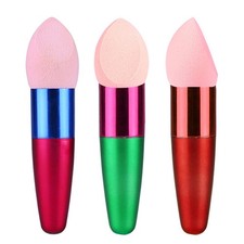 3 PIEZAS Esponja Cepillo Maquillaje Esponja Barra Belleza Base Esponjas Mezcla