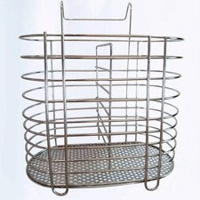 Soporte para palillos colgantes de acero inoxidable para almacenamiento de utensilios de cocina