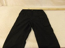 Pantalones de uniforme de carga negros nuevos sin etiquetas para hombre 5.11 Tactical Series estilo 74273 28 X 34
