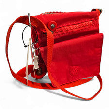 Bolso Bandolera Kipling Eldorado, Llavero, Ligero, Bolsa de Viaje, Berry Blitz