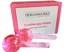 Globos de hielo para cara y ojos bola de masaje linfático antienvejecimiento cuidado de la piel DERMAWORKS