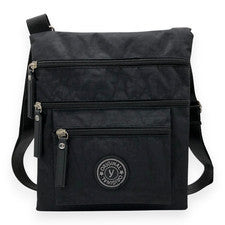 Bolso Bandolera Damas Bolso de Hombro Ligero Correa Ajustable, Compartimentos con Cremallera