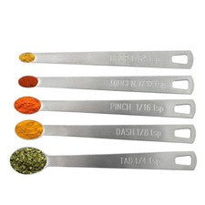 Herramienta Cuchara Medidora Alta Calidad 10 5 cm 5 PIEZAS Set Para Hornear Especias