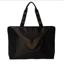 Bolso de Mano Victoria’s Secret Fashion Show 2025 Alas de Estrás Negro Dorado NUEVO
