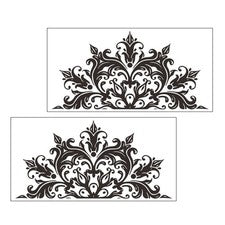 2 Piezas Pegatina Decoración de Sala Decoración de Pared Accesorios para el Hogar