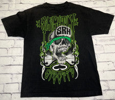 Camisa De Colección Ligeramente Escorta Negra Manga Corta Talla S-4XL Regalo Para Fan KK135