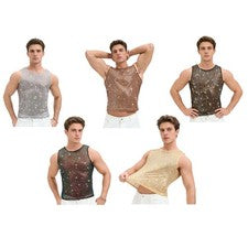 Camisetas para hombre Chaleco sin mangas Prendas para el torso suaves Moda Ropa interior Ropa de calle Tanque Yoga