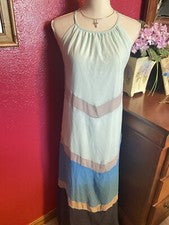 Vestido Para Mujer de Moda Ropa Hermosos Colores Largo Halter Maxi Estilo Talla M