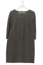 Vestido casual mujer dukessa esmeralda manga larga marrón negro blanco talla 38