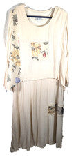S.L. Fashions Mujer 24W Vestido Floral Embellecido Multicolor Nuevo Con Etiquetas