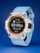 Activa X Invicta Digital, 56 mm, WR30m, 8,5”, nuevo/caja/3 años como nuevo, hombre, azul claro