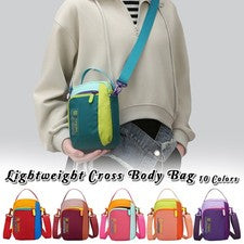 Bolso Bandolera Ligero Impermeable Moda Duradero Senderismo Bolso de Mano