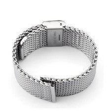 Correa de reloj milanesa de acero inoxidable de 3,0 mm de espesor pulsera de malla 18 mm 20 mm 22 mm 24 mm