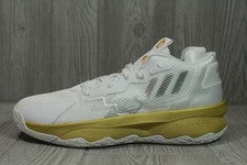 Adidas Dama 8 "Laheem El Sueño" Damian Lillard Blanco Zapatos GY1755 10.5, 11, 13