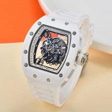 Reloj de cuarzo para hombre Richard Technolo hueco todo a juego estilo japonés y coreano--