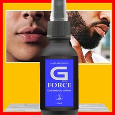 Suero de aceite de crecimiento de barba GROWTH FORCE para hombres bigote aseo facial del cabello