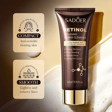 Limpiador facial con retinol lavado facial espuma limpiador facial hidratante cuidado de la piel