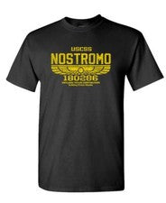 Camiseta unisex de algodón USCSS NOSTROMO estilo retro vintage monstruo