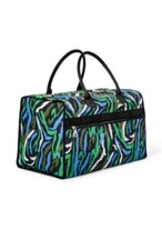 Bolso de fin de semana Diane Von Furstenberg discoteca verde cebra - DVF para Target 💋