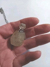 Mini Botella Apertura Cristal Para Aceite Esencial o Perfume Nueva En Bolsa Amarillo Suave