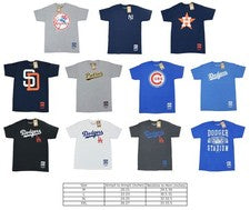 Camiseta para hombre Mitchell & Ness MLB Cooperstown Collection manga corta nueva con etiquetas