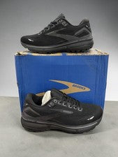 Nuevo en caja Brooks talla 7 para hombre GHOST 15 TODO negro cojín 110393 zapatillas para correr